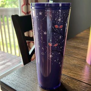 Glow in the dark Starbucks Halloween tumbler
